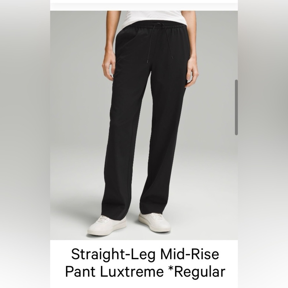 Lululemon Athletica Black Track Pants